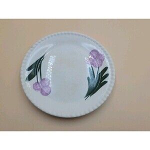 Vintage Hand painted Ucagco Saucer Made In USA